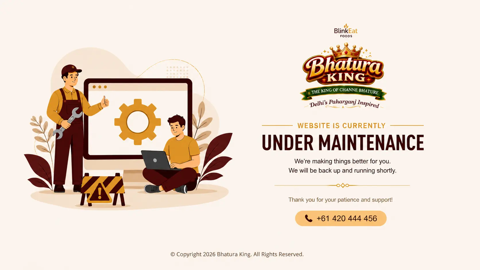 Maintenance Desktop